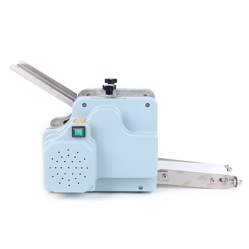Commercial Electric Dumpling Skin Processing Machine Maker Wonton Dough Wrapper
