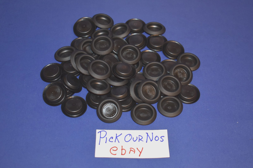 50 Plastic Plug Buttons Fits Hole Size 1" Universal Application
