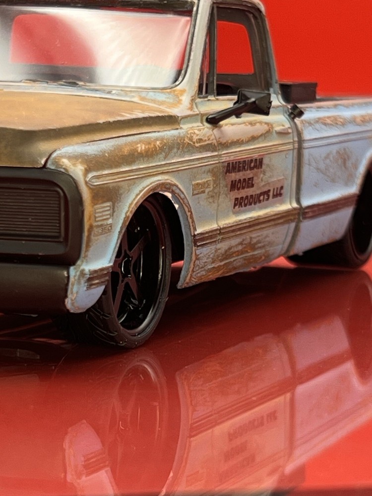 1/24 Resin Super Wide 3D Printed Wheel Set