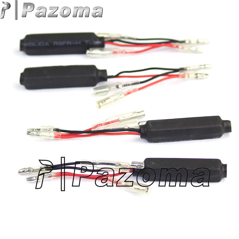 Motorcycle Load Resistor Blinker Turn Signal Will Slow Down Flash Rate Universal