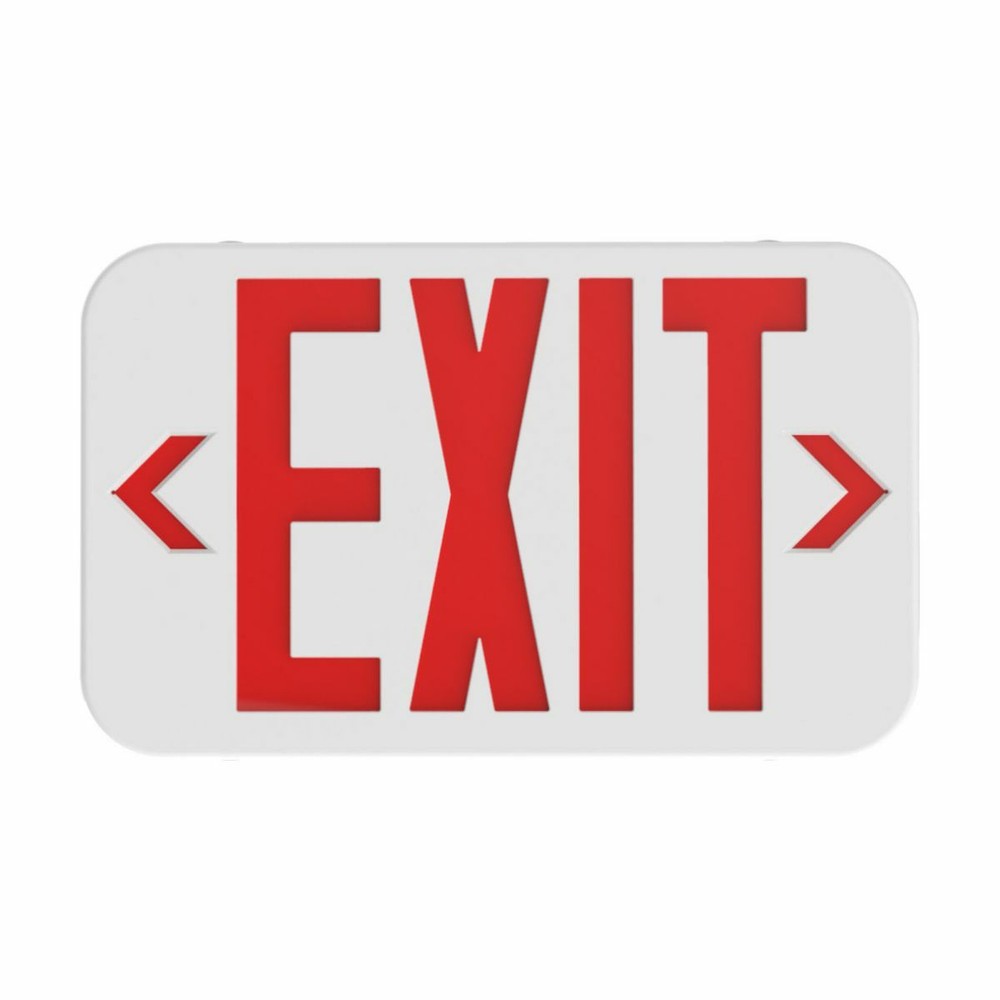 Hubbell Lighting Compass CER Trade Select LED Emergency EXIT Sign (Red or Green)