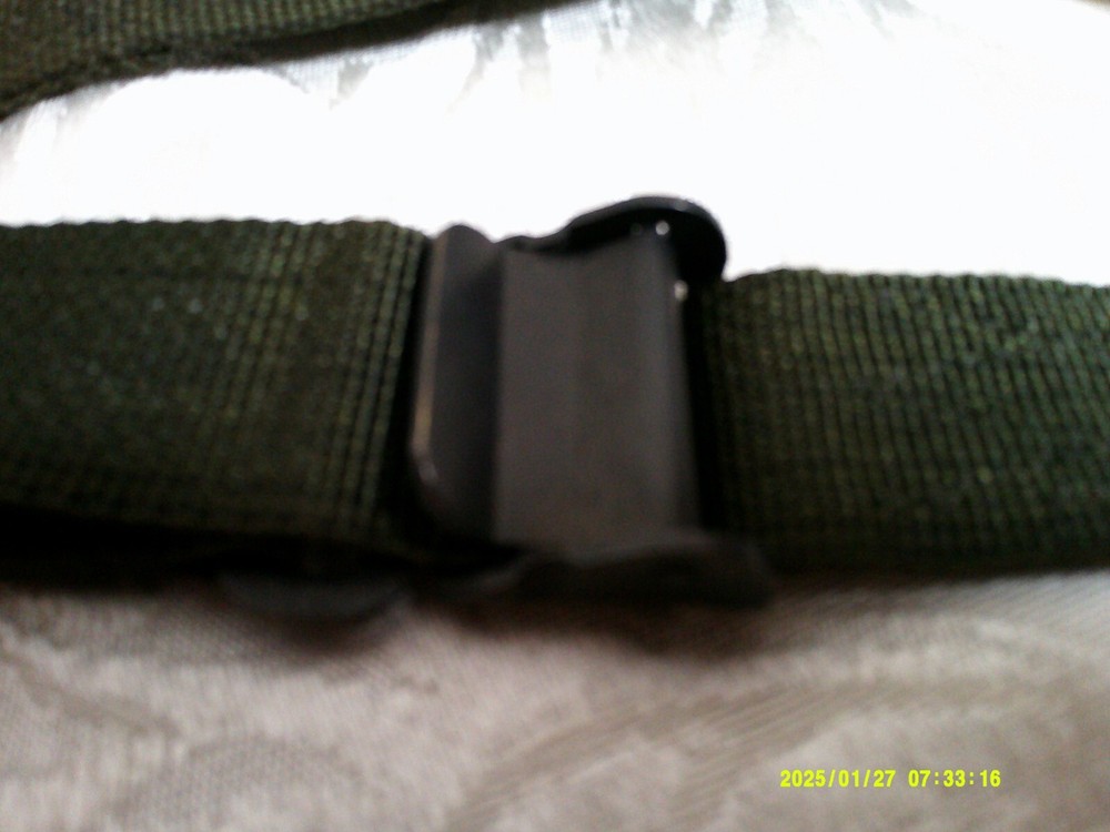 adjustable army chest straps with quick release
