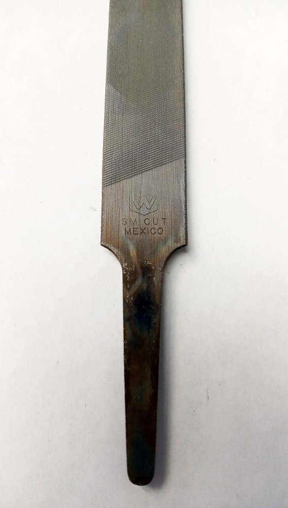 OEM WF&K 13068 8" Half Round American Pattern Smooth File 2pcs.