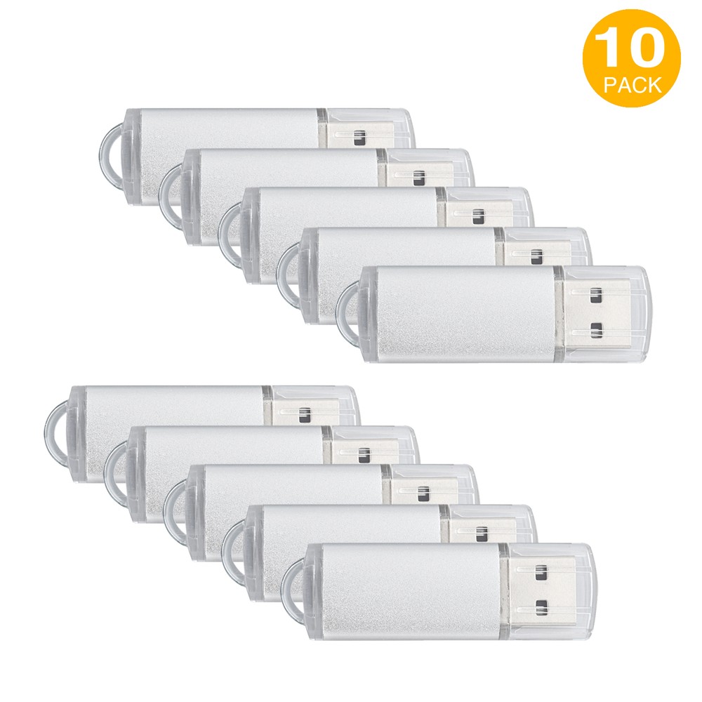 10 Pack 4GB Flash Memory Stick USB 2.0 Flash Drive High Speed Thumb Pen Storage