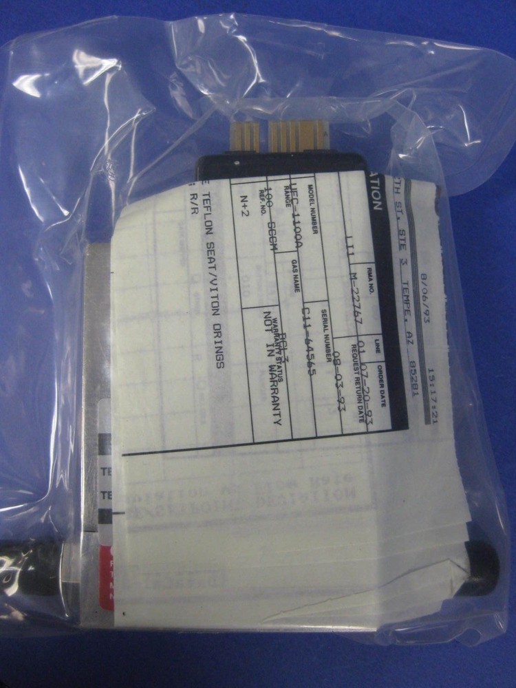 Unit UFC-1100A Mass Flow Controller, BCL3, 100 SCCM, Refurbished