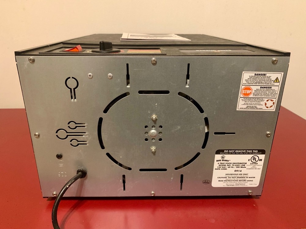 Game Winner 6-Tray Dehydrator