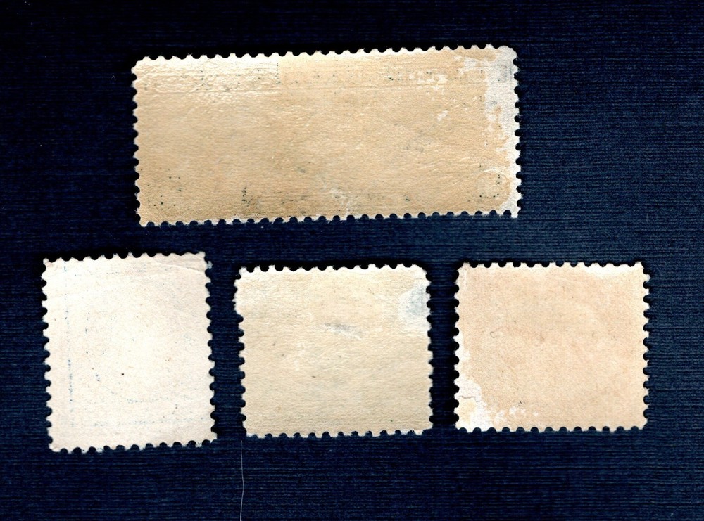 3 Old Airmail Stamps plus One other regular Stamp Mint Not Used