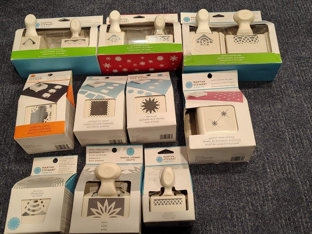 martha stewart craft punches