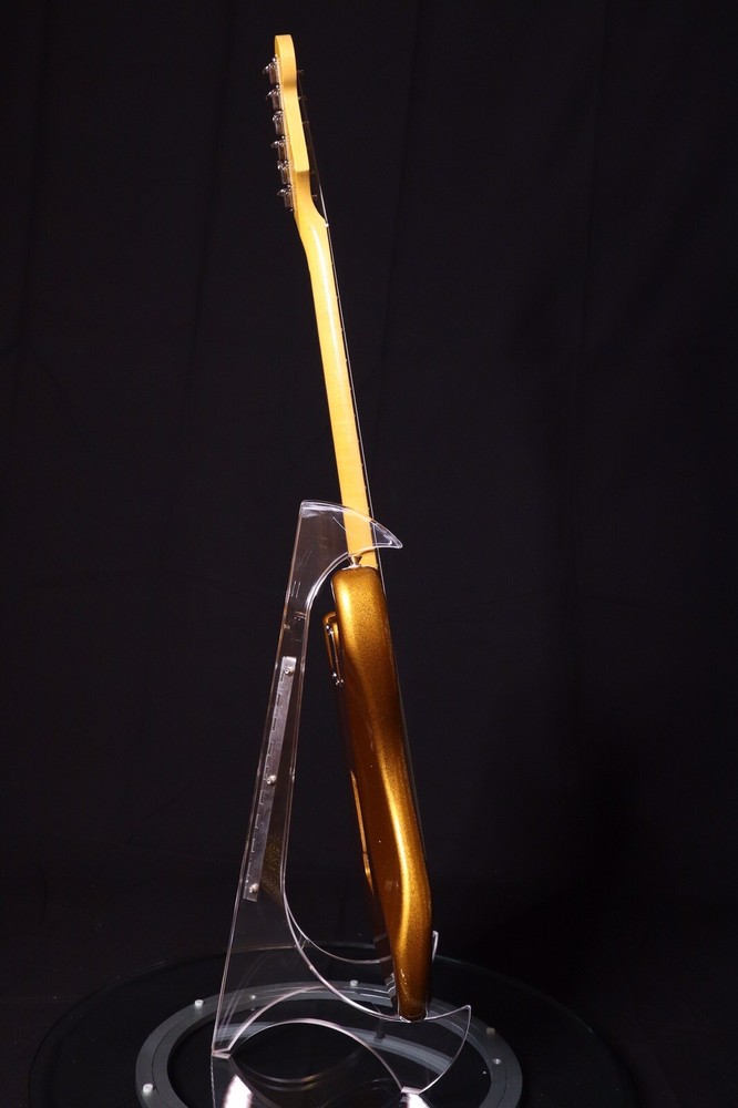 Clear Acrylic Guitar Stand Flame Treated Edge