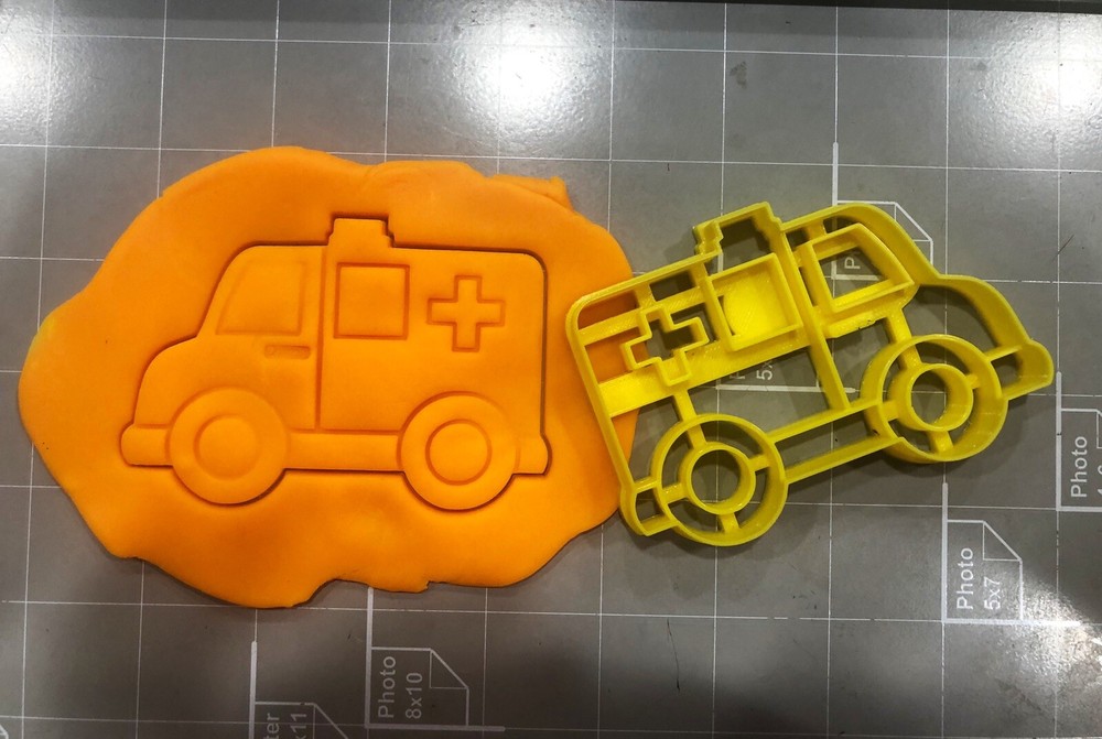 Ambulance Cookie Cutter
