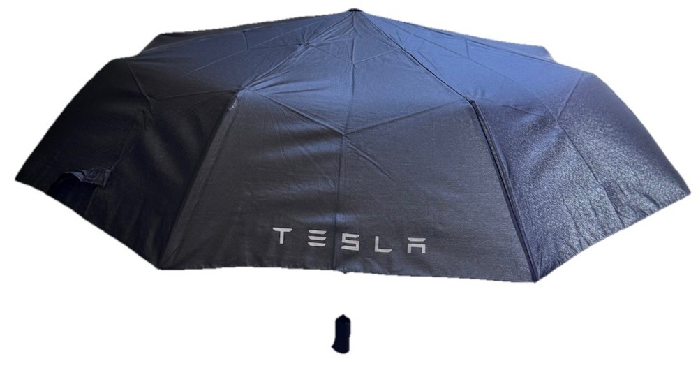 Tesla Automatic Black Compact Umbrella - Model Y - Launch Series