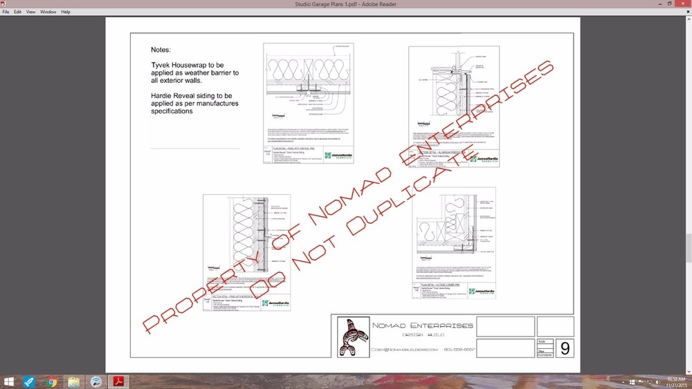 Modern Studio Garage PDF Plans Mancave Building Plan Contemporary Shed