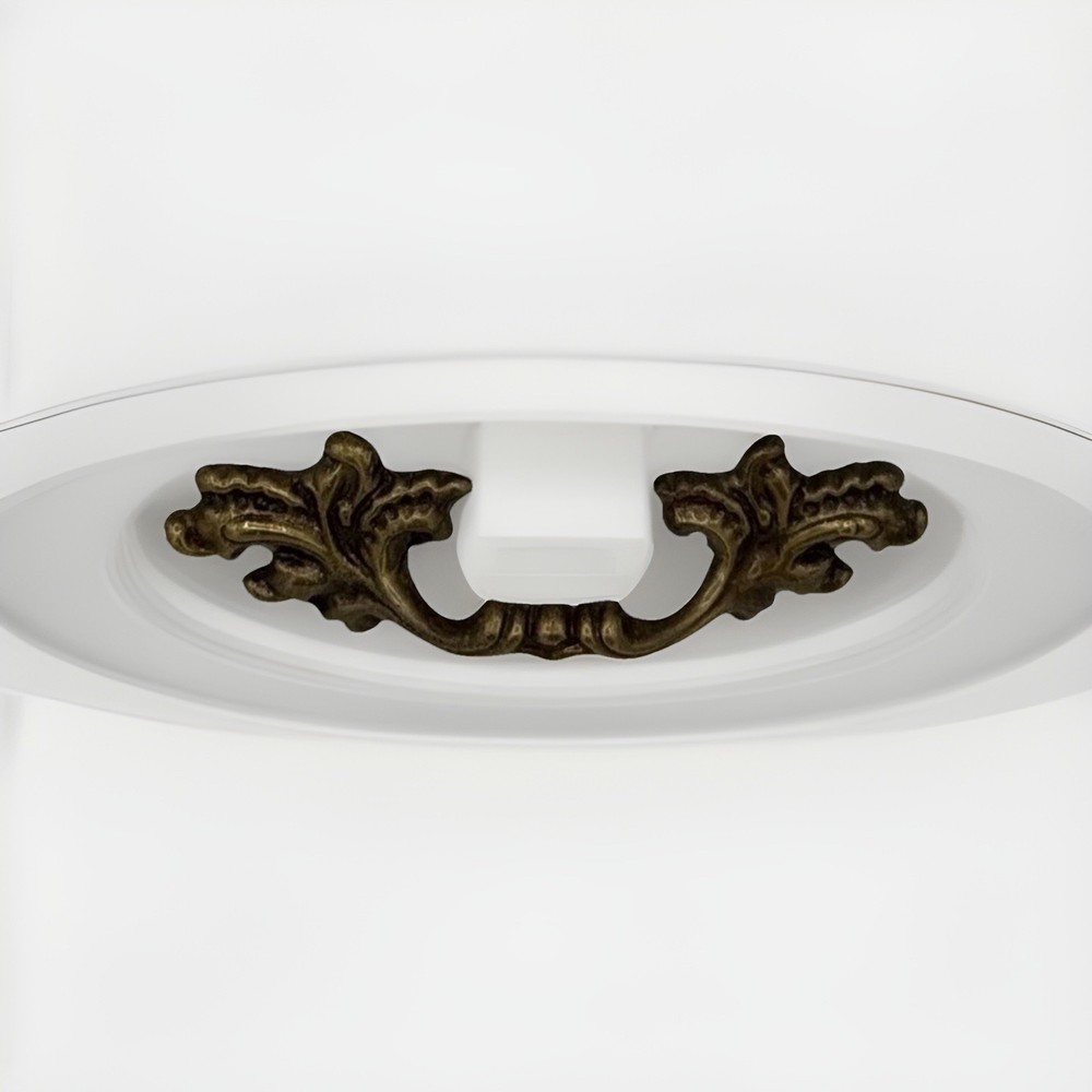 ⛓️‍💥Ornate Vintage French Provincial Drawer ✨Pull✨Handle✨2.5” Hole Width