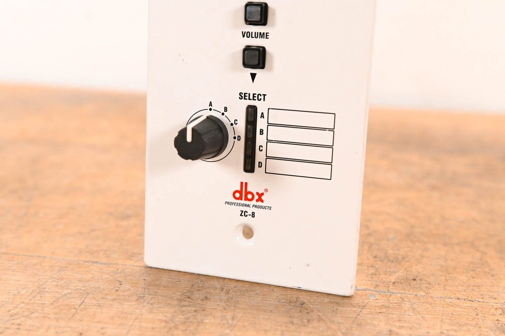 dbx ZC-8 Wall-Mounted Zone Controller CG01SP6