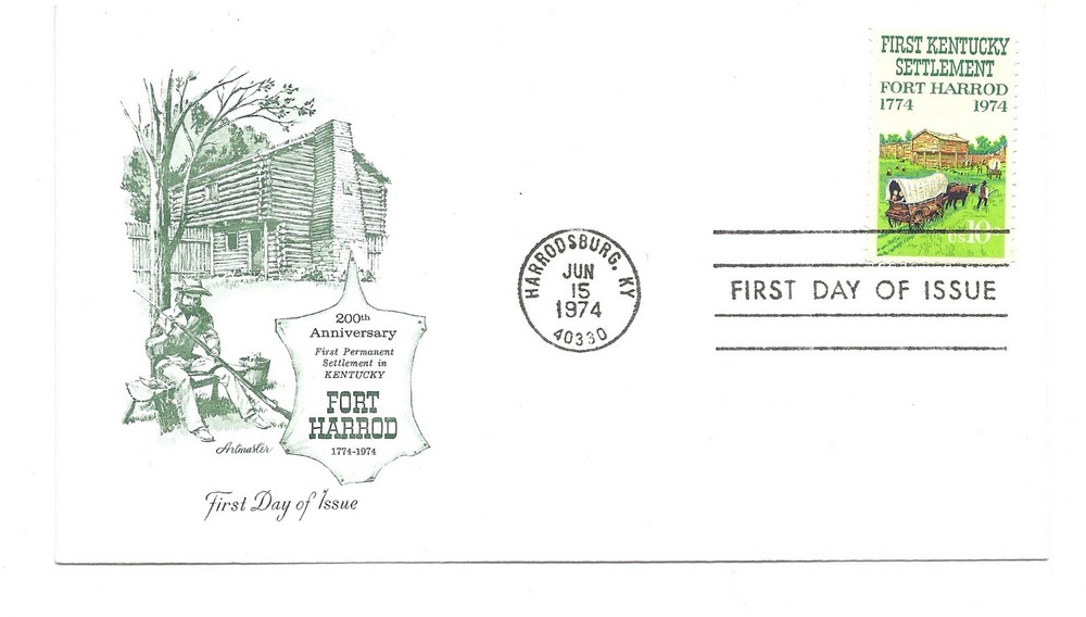 1542 Fort Harrod Artmaster FDC