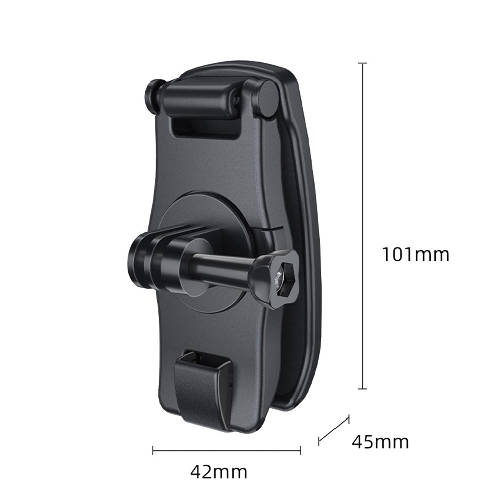 Backpack Camera Mount Strap Clip Mount Quick Release 360°Rotatable With