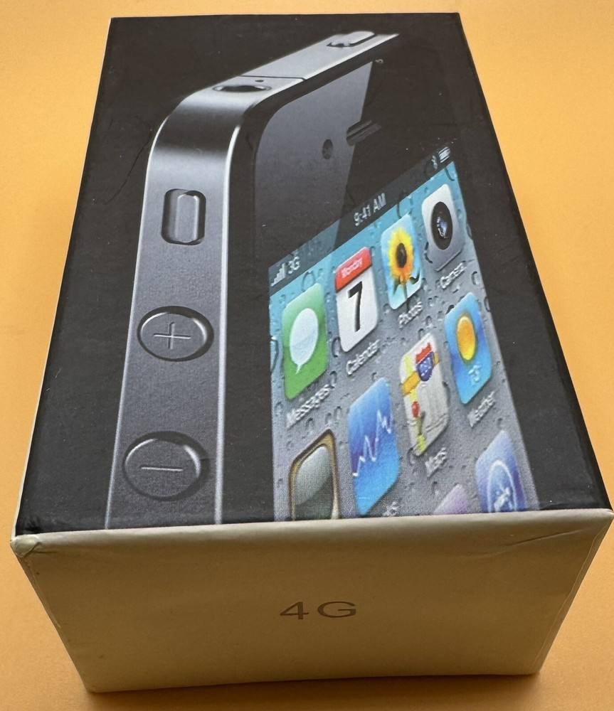 Original Apple iPhone 4G Empty Box Only No iPhone