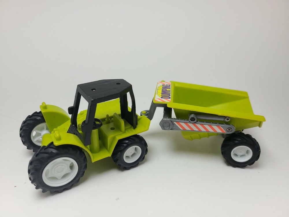 New Ray Green Dumping Tractor