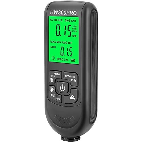 Professional Paint Thickness Gauge Meter - Multifunctional Coating Depth Tester