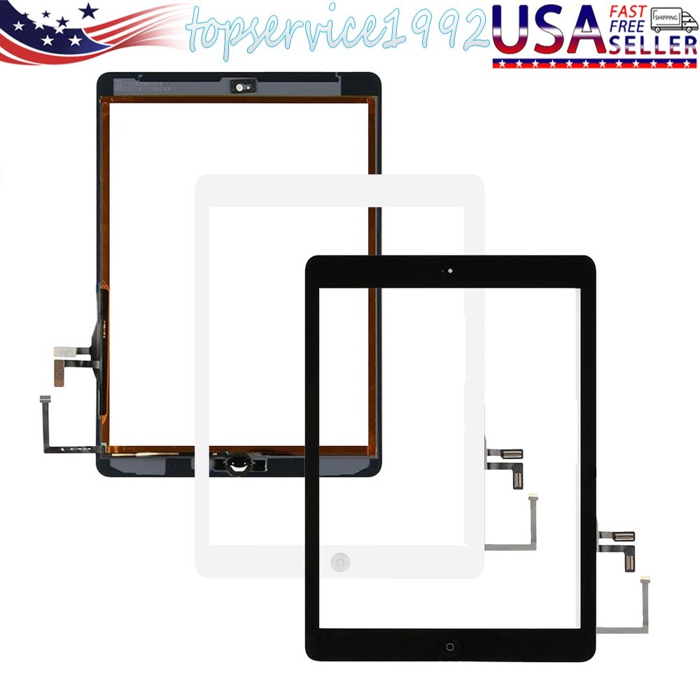 Replacement For iPad Air A1474 A1475 A1476 Touch Screen Panel / Home Button