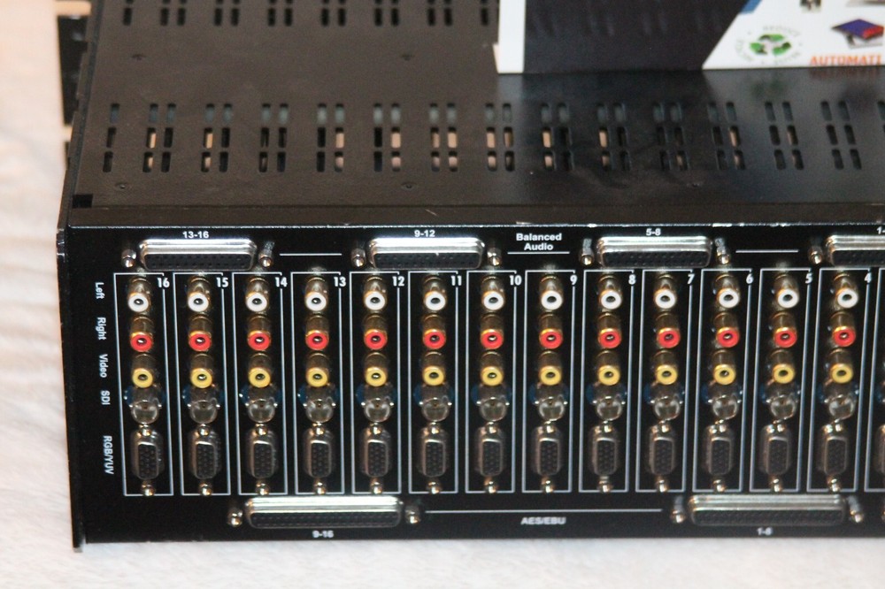 ALCORN MCBRIDE DIGITAL BINLOOP 32 TRACK AUDIO/VIDEO REPRODUCER FULLY TESTED