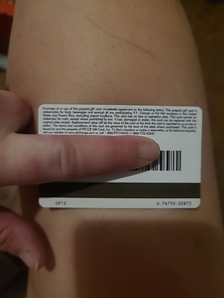 P. F. Chang's $25.00 Gift Card