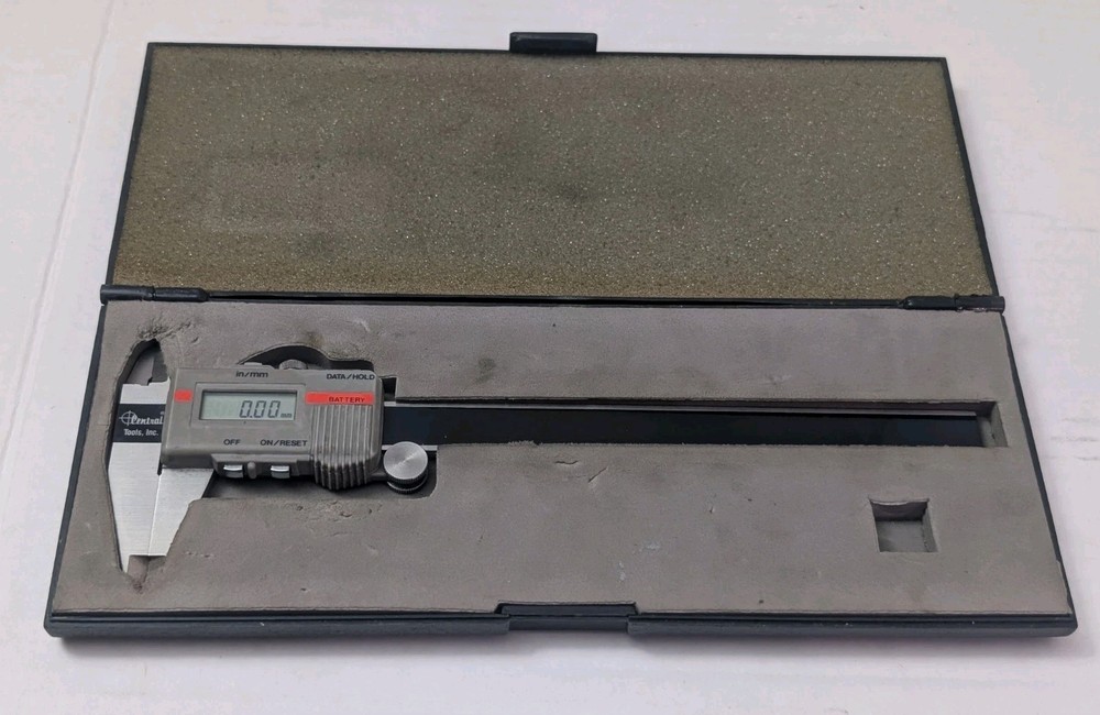 Central Tools Digital Caliper Tested Works Great