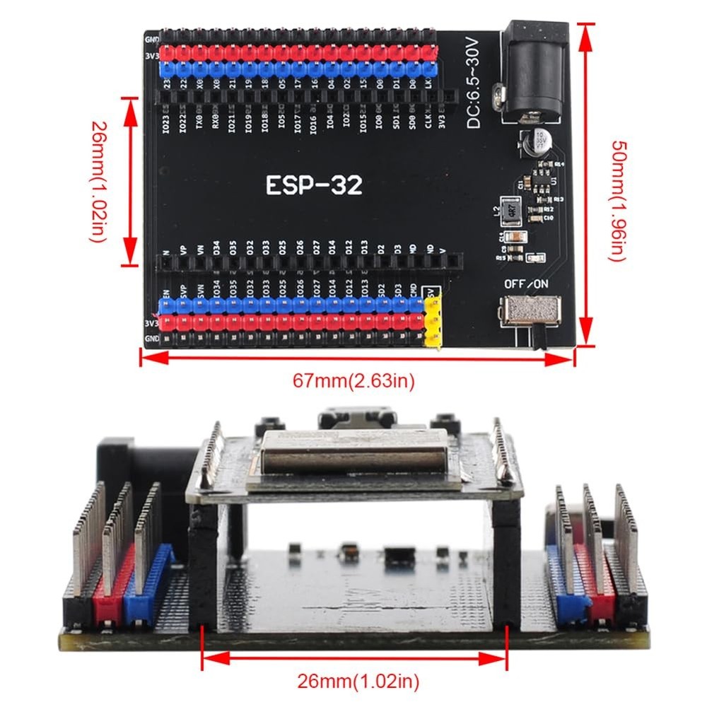 ESP32-S3 Development Board 36Pins WiFi BT Dev Module CP2102 Arduino Compatible