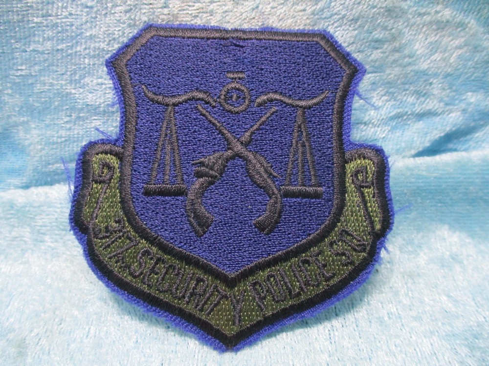 317 Security Police Sq Military Patch