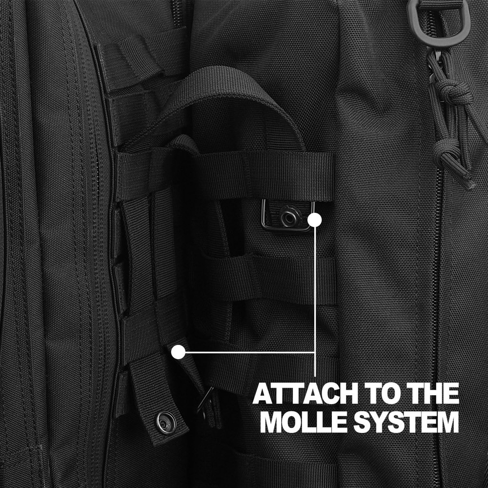 AMYIPO Tactical Pouch Multi-Purpose Large Capacity Increment Pouch Short Trips B