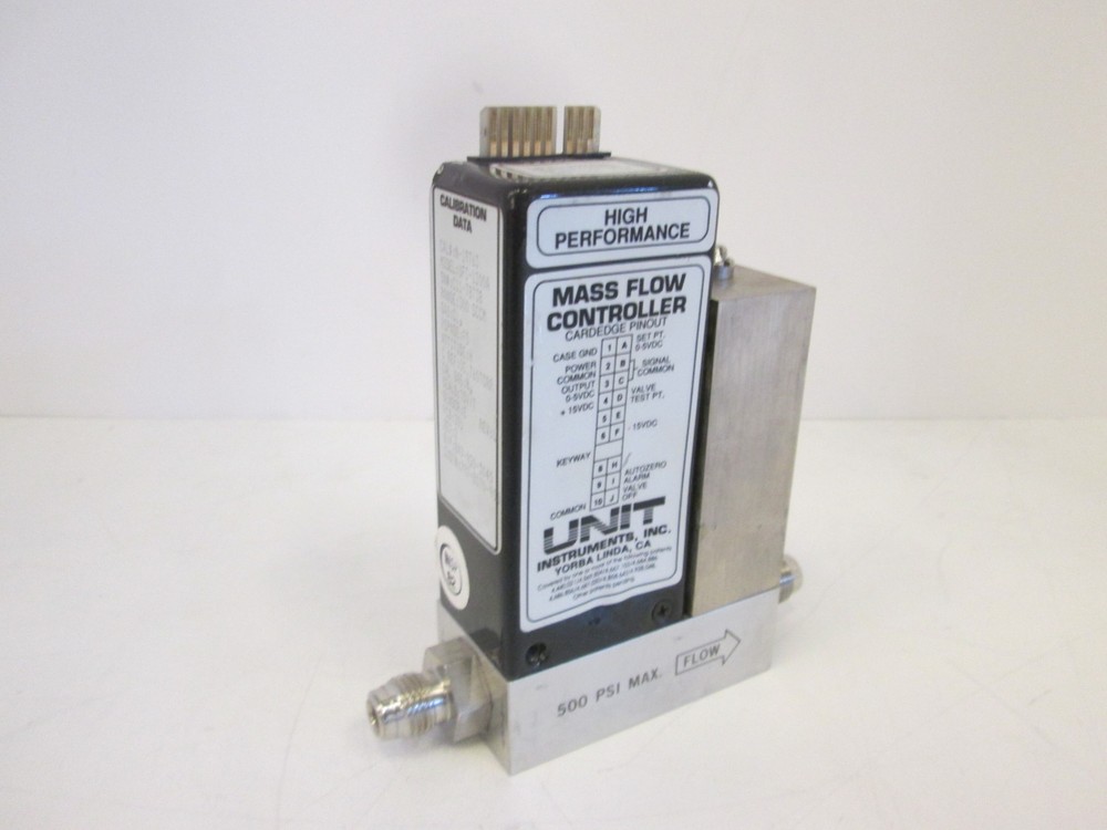 Unit Instruments, UFC-1200A, Mass Flow Controller, 300 SCCM, CL2, Used