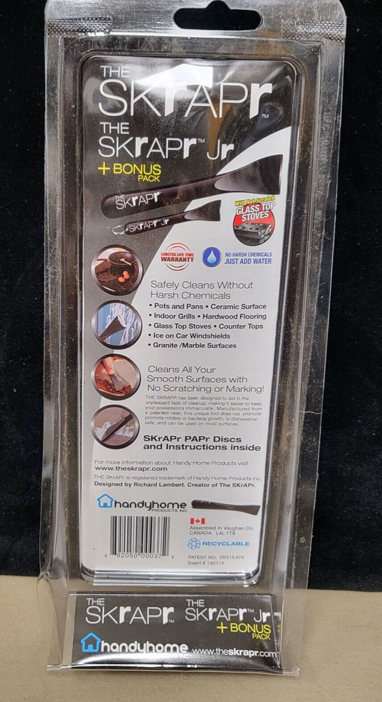 The SkrApr- the ultimate surface scraper