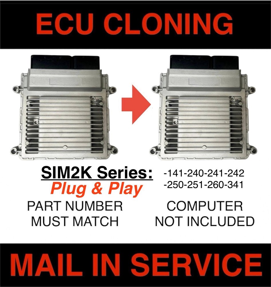 Hyundai Kia ECM Engine Computer Clone VIN Programming SERVICE For SIM2K Series