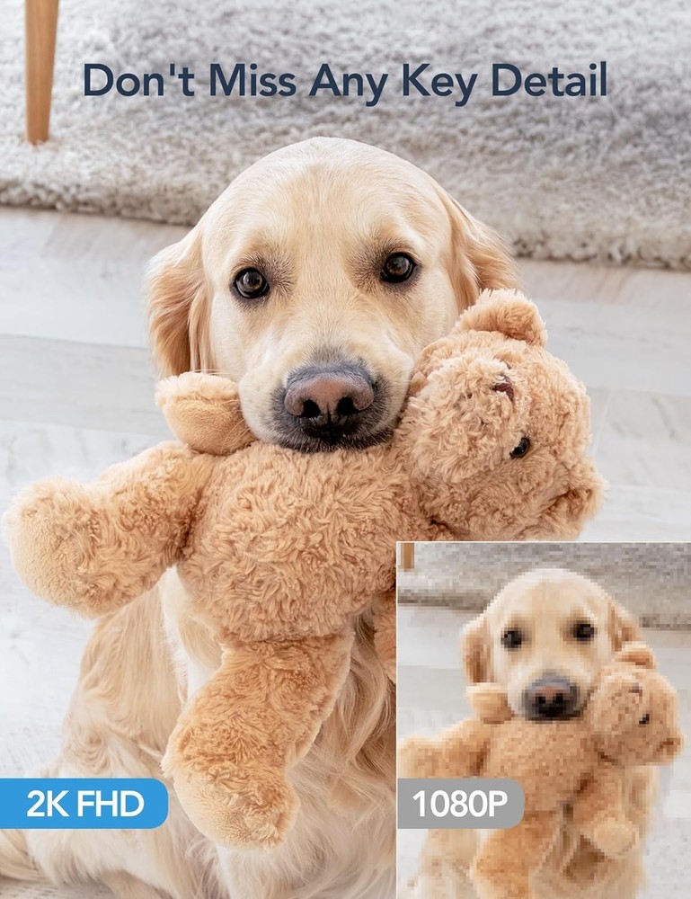 Advanced Motion Detection Indoor Security Camera with Night Vision & Alexa