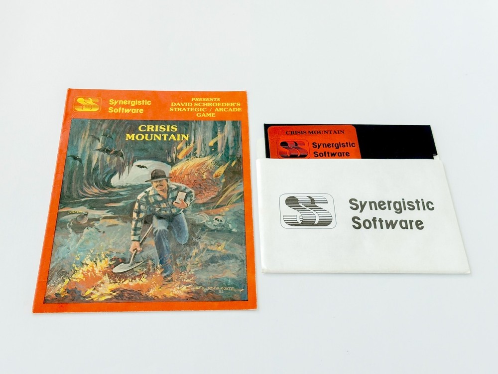Crisis Mountain - Synergistic Software - 1982 / Apple II