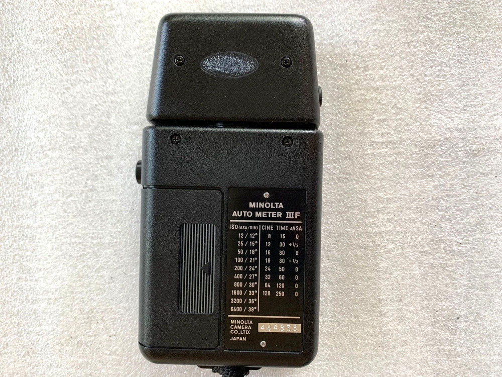 Minolta Auto Meter IIIF 3F Digital Light Meter-Tested/working