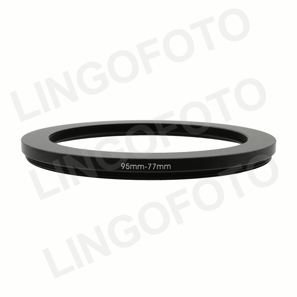 95-77mm StepDown Metal Lens Adapter Filter Ring
