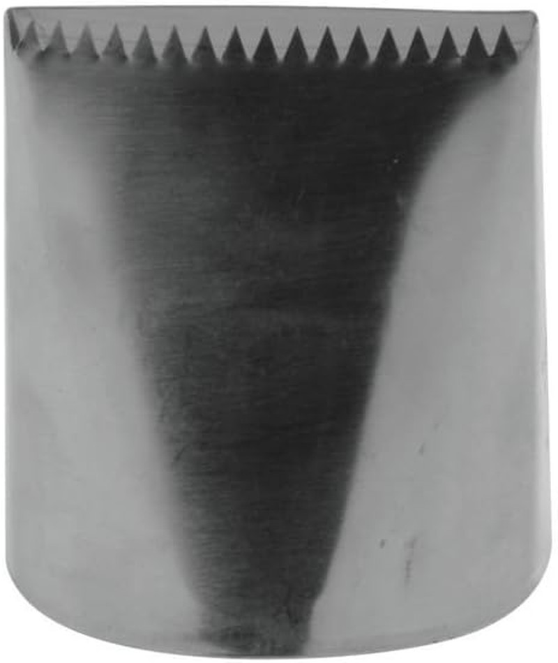 # 790 - Ribbon Pastry Tip - Stainless Steel, Silver, Small