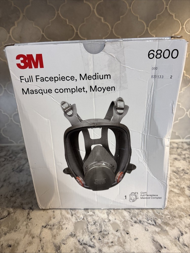 3M Full Facepiece Reusable Respirator 6800 - Medium