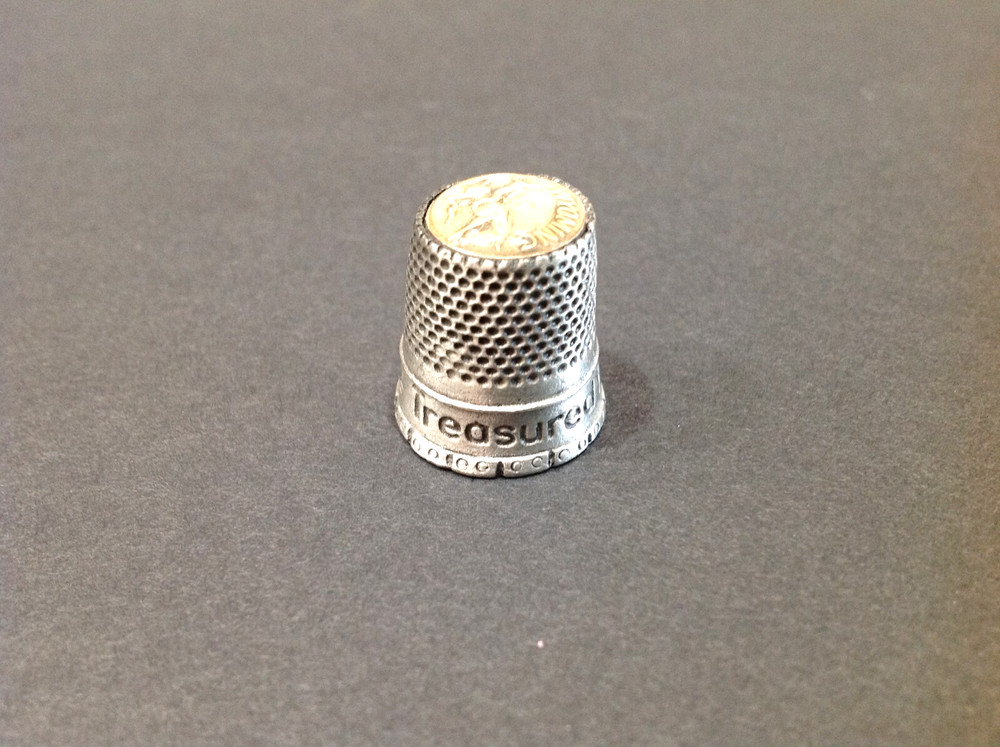 Wyoming Treasured Keepsake Thimble-Unmarked