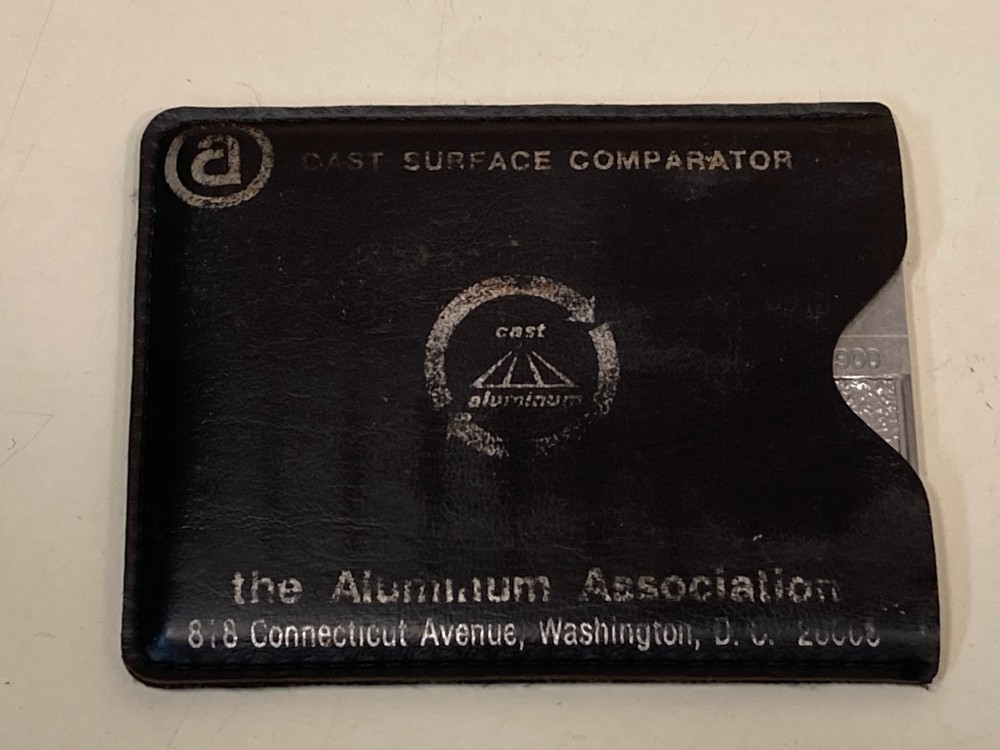 The Aluminum Association cast surface comparator (AA-CS-E18)