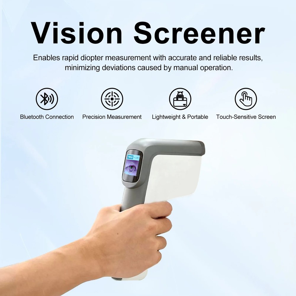 Portable Optical Portable Autorefractor Handheld Vision Tester Includes printer