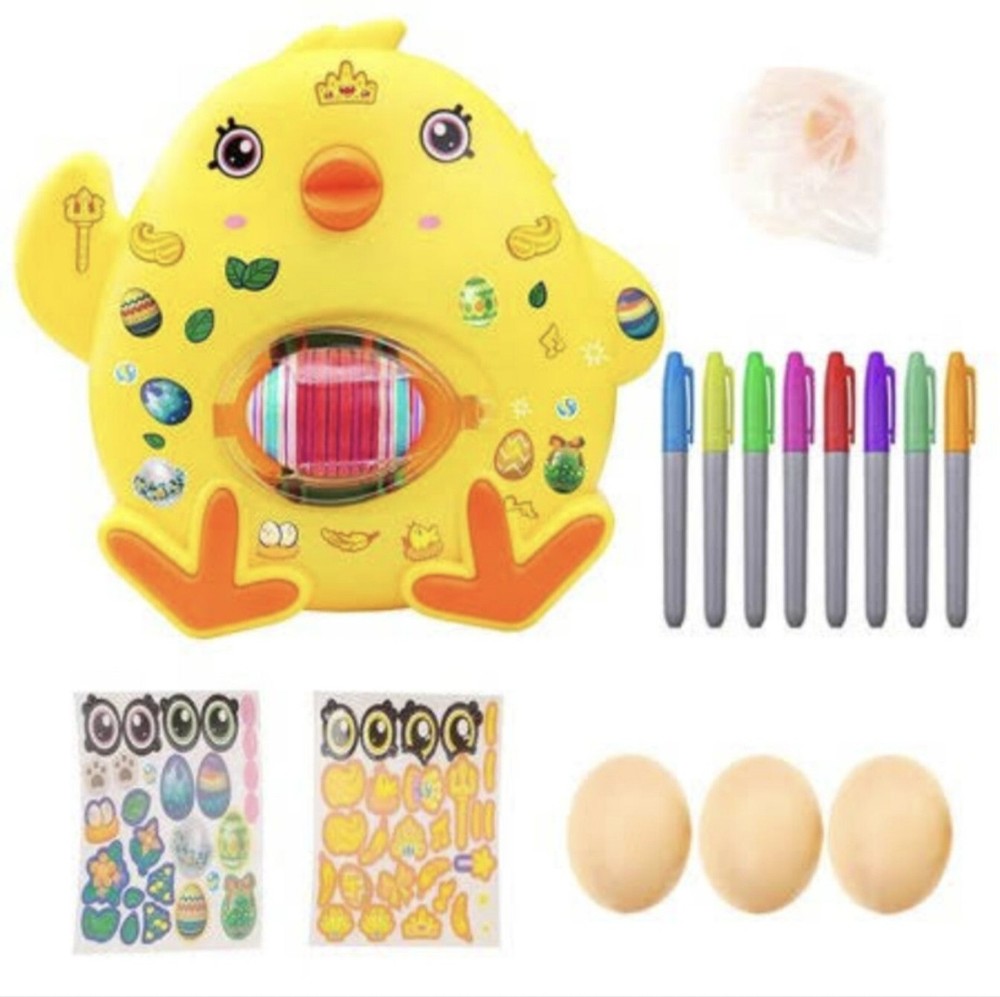 Easter Egg Decorator Kit Easter Egg Whirler DIY Egg Decoration Tools Egg...