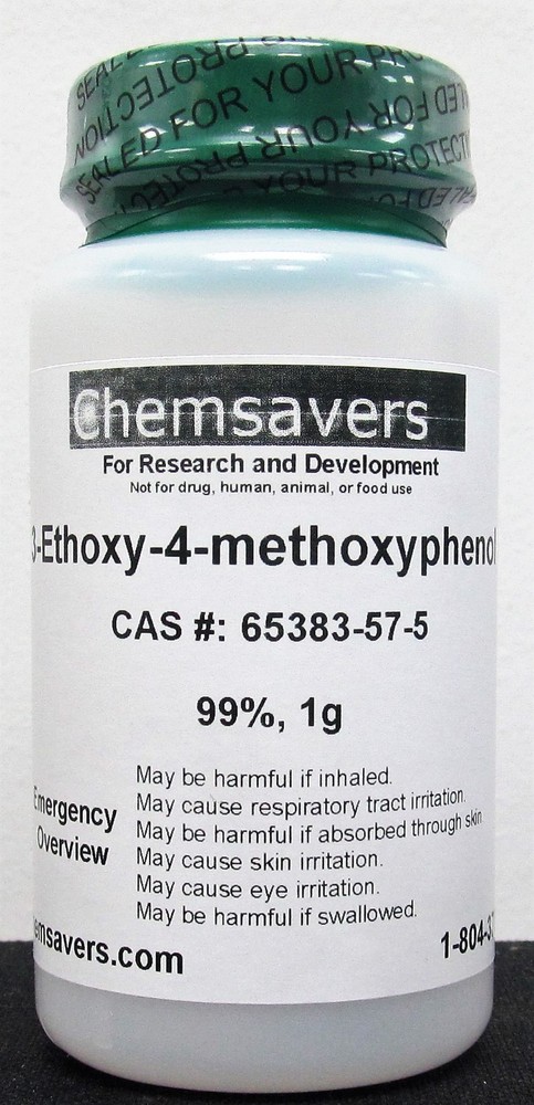 3-Ethoxy-4-methoxyphenol, 99%, 1g