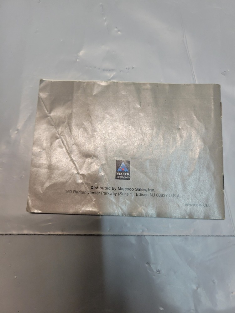 Tom & Jerry GBA MANUAL ONLY Authentic Original