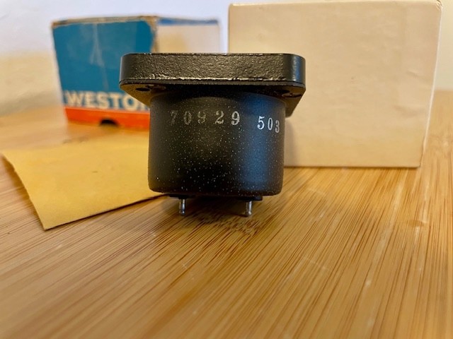 Weston DC Voltmeter model 1511 MIC AMM