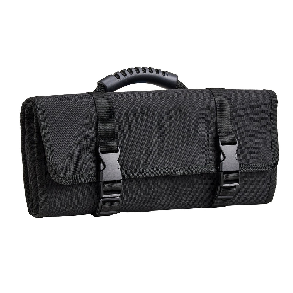 Pitking Products Tool Roll - Heavy-Duty Canvas, 20 Compartments, Secure Straps