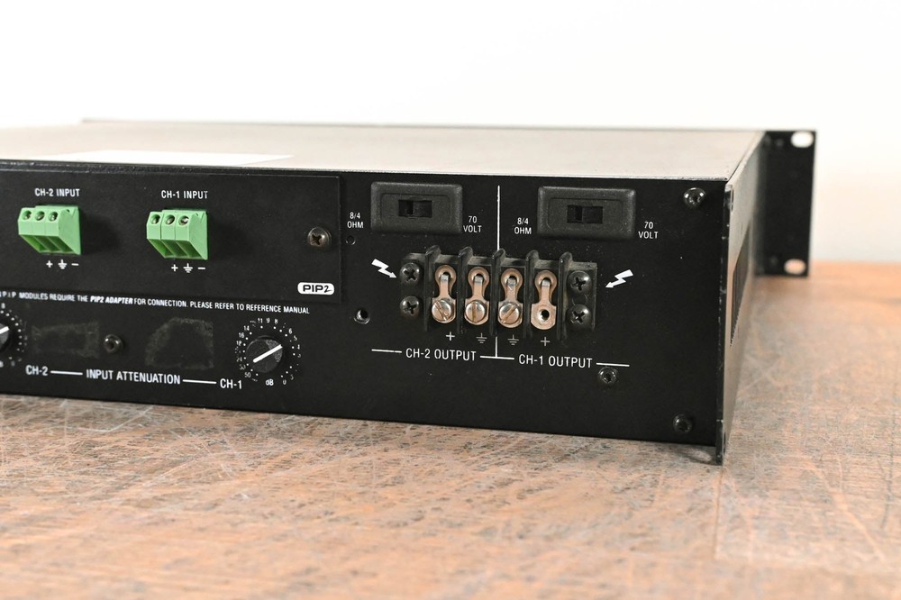 Crown Com-Tech 210 2-Channel Power Amplifier CG01BGC