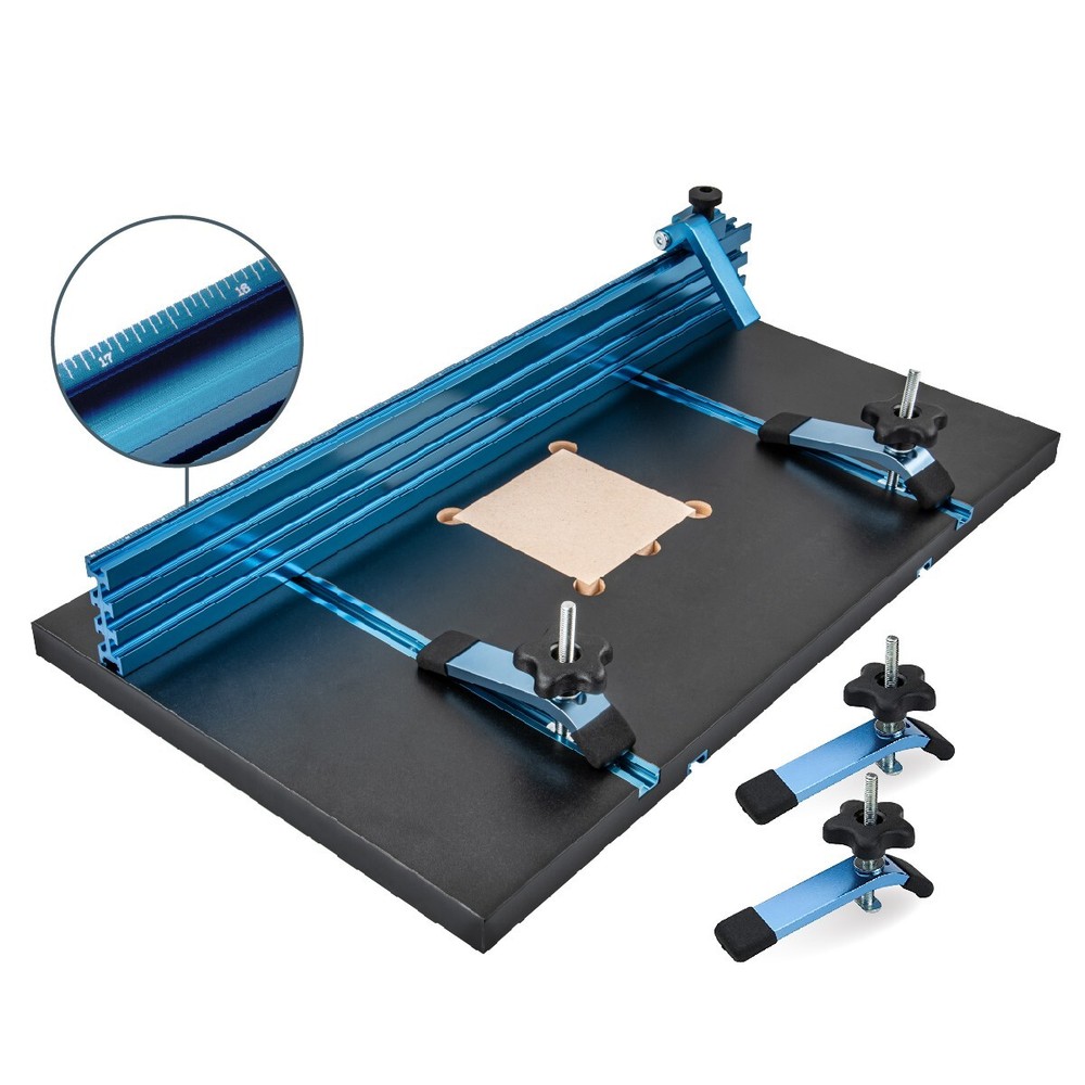POWERTEC 71539 Drill Press Table 14" x 24" With Fence System