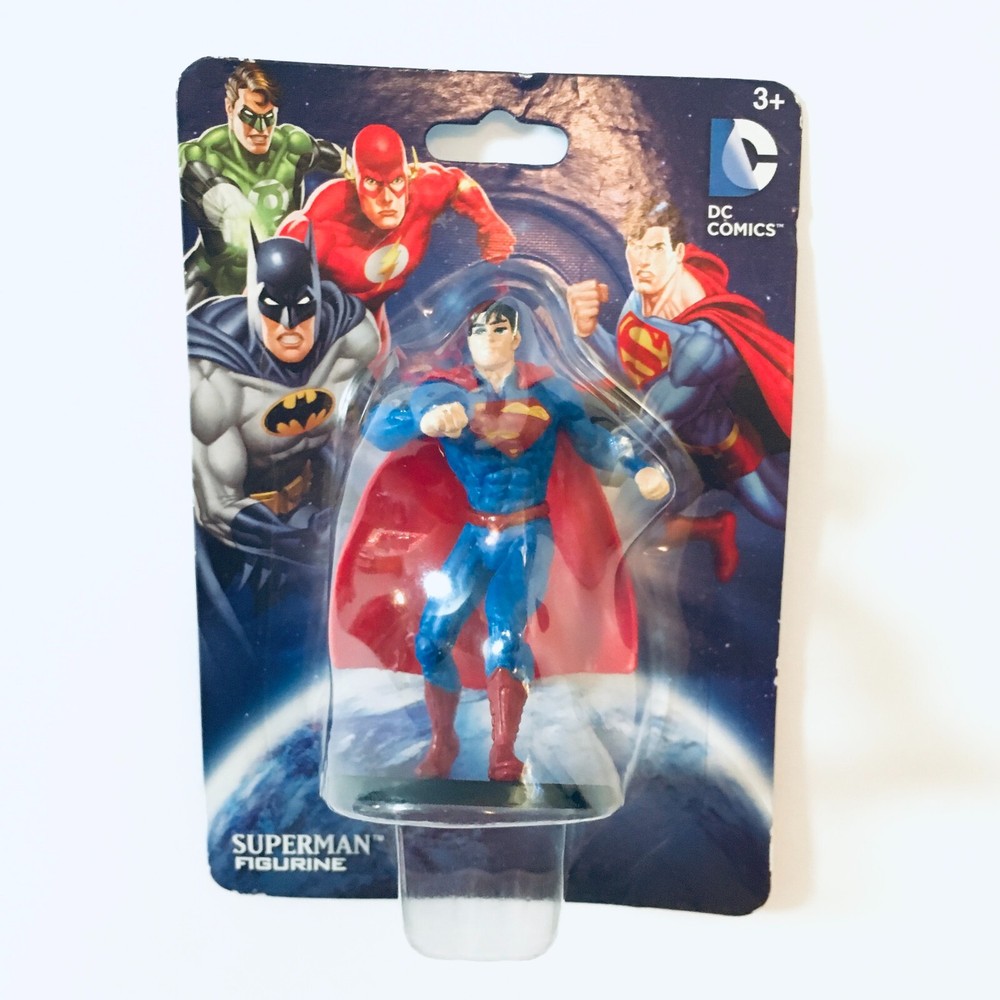 New DC Comics Superman Figurine on Stand